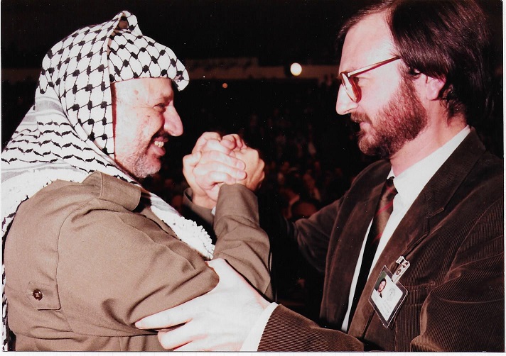 Arafat JF Amman novembre 1984